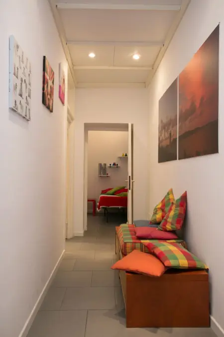 Appartement avec balcon, centre historique de Rome, 6 pers. : photo 9