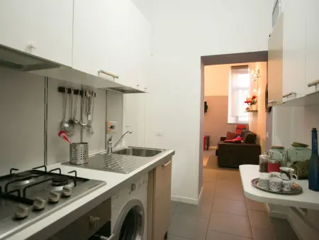 Appartement avec balcon, centre historique de Rome, 6 pers. : photo 15
