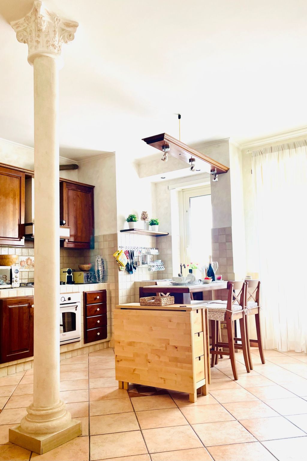 Appartement 75m² avec balcony à Rome, 4 pers. - Photo 3