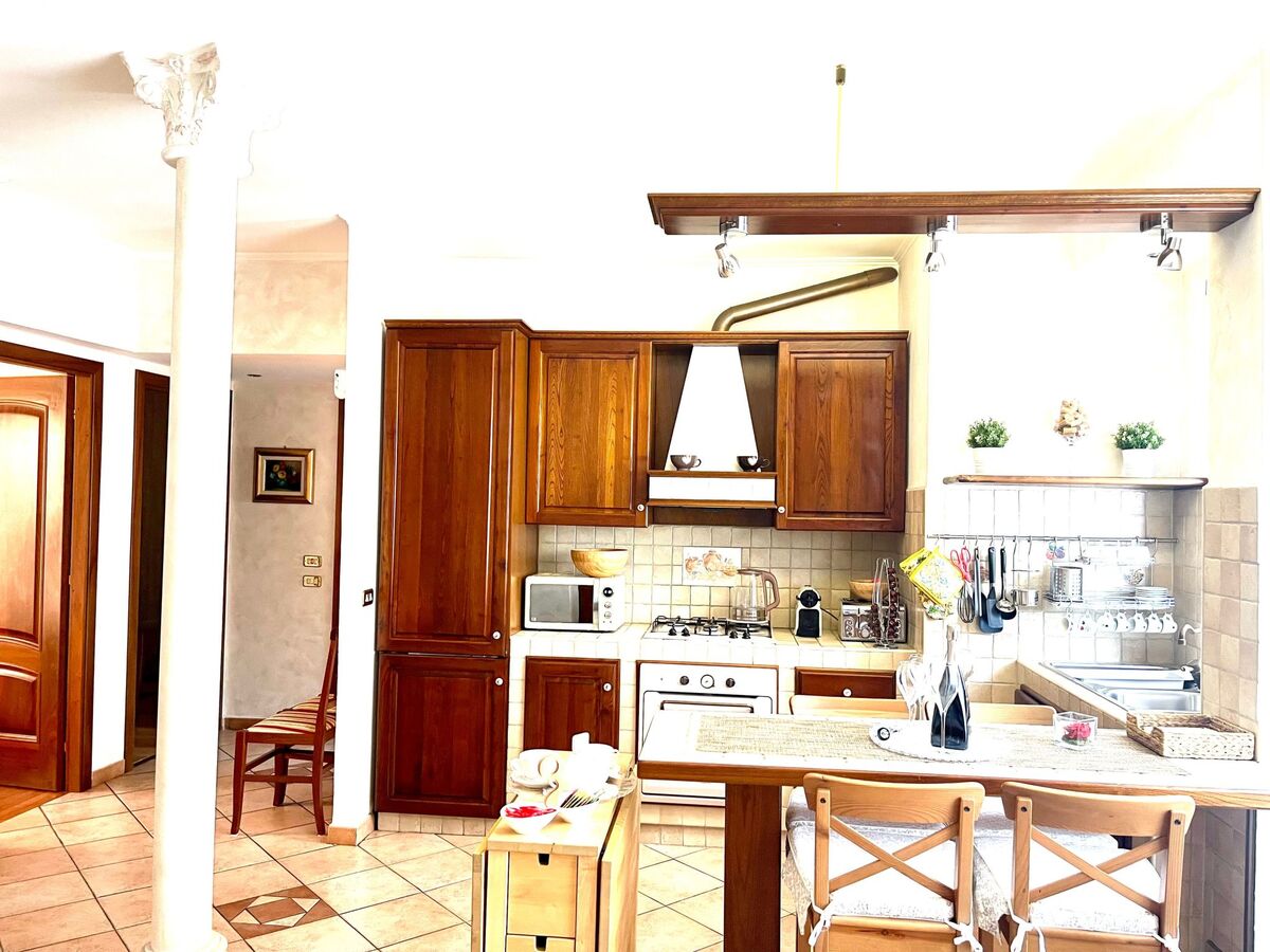Appartement 75m² avec balcony à Rome, 4 pers. - Photo 9
