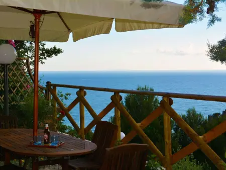 Maison Sperlonga avec jardin vue mer et accès plage : photo 15