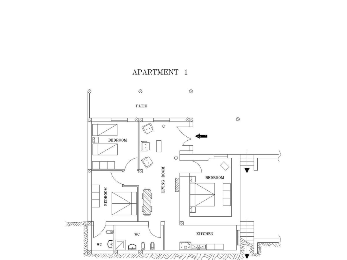 Villa Cécile App. 1 : 11 pers., jardin & grill - Photo 34