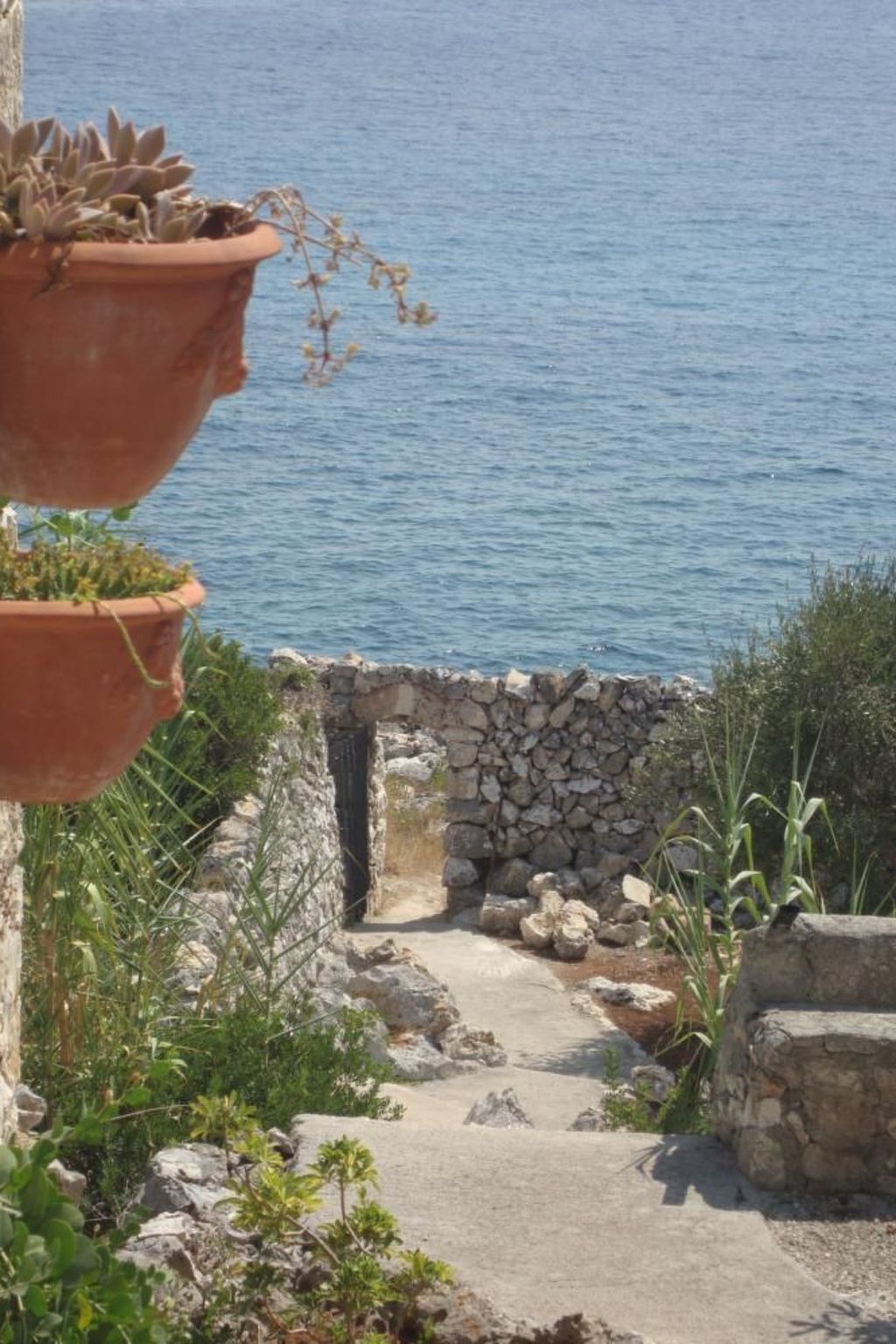 Villa Meris à Castro Marina : accès direct à la mer - Photo 8