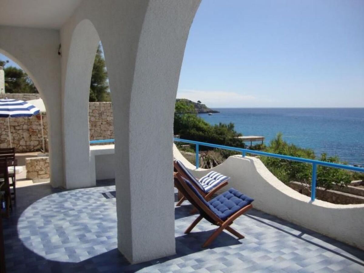 Villa Meris à Castro Marina : accès direct à la mer - Photo 34