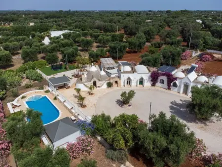 Location maison à San Vito Dei Normanni, Borgo Marianna -  beheiztes schwimmbad