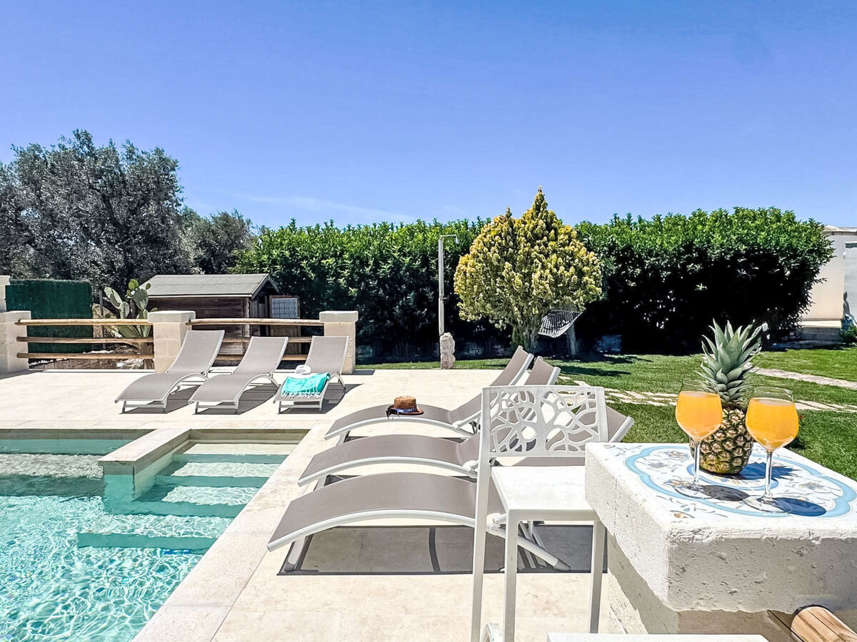 Trullo authentique avec piscine à San Michele Salentino - Photo 6