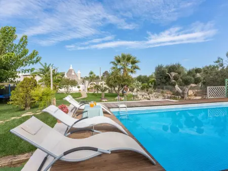 Location maison à San Michele Salentino, Trullo für Ferien in Apulien