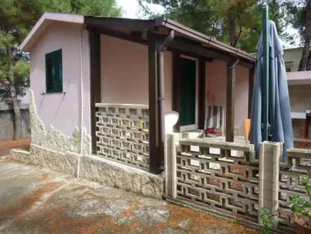 Location appartement à Vieste, Orchideen-Ferienwohnung mit überdachter Veranda