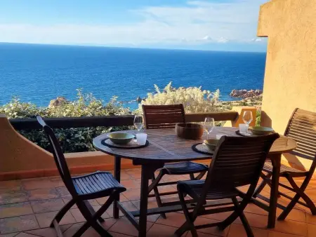 Location appartement à Costa Paradiso, Villa Casa Bellavista mit Gemeinschaftspool