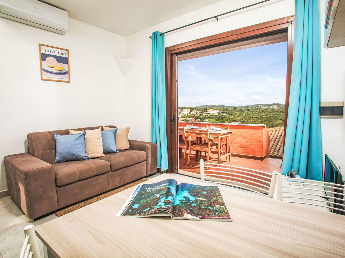 Appartement Porto Pozzo, véranda vue mer et accès plage - Photo 1