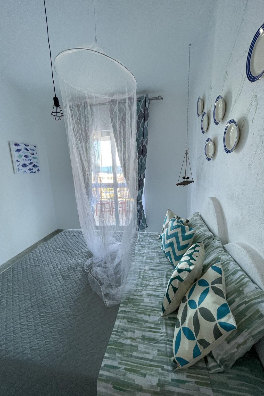 Maison sur la plage à La Caletta, jardin et barbecue - Photo 9