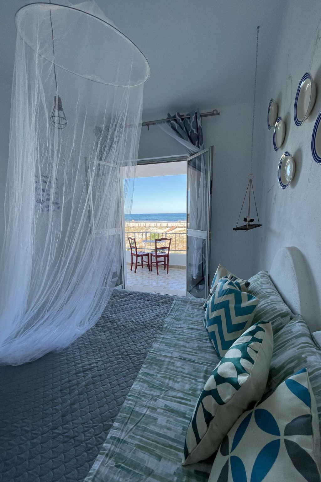 Maison sur la plage à La Caletta, jardin et barbecue - Photo 11