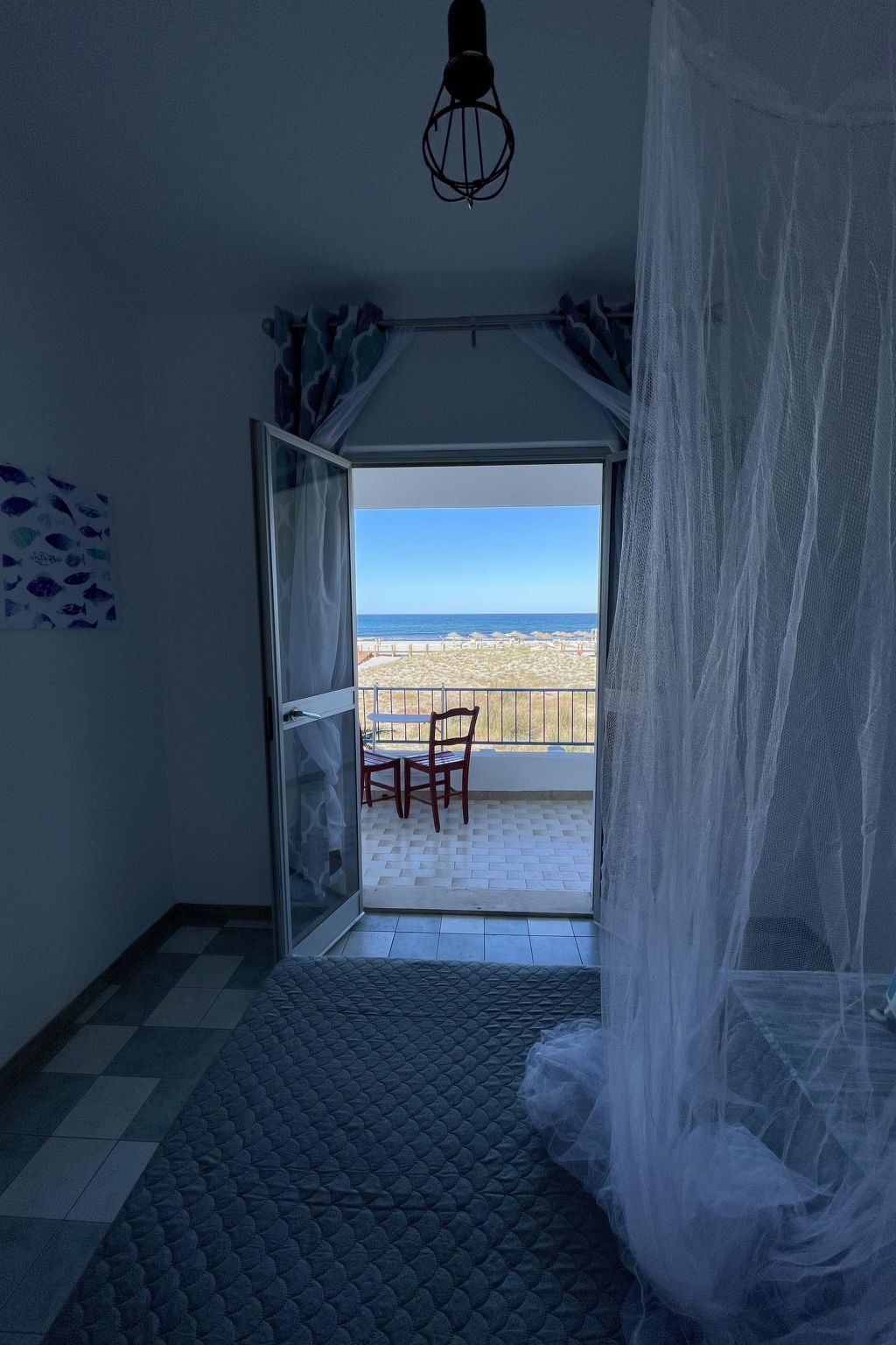 Maison sur la plage à La Caletta, jardin et barbecue - Photo 13