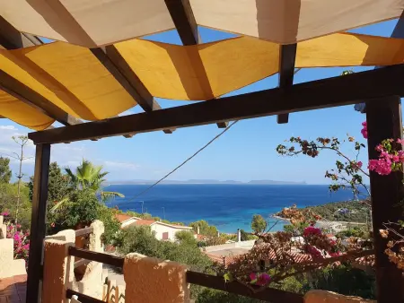 Location maison à Sant'Antioco, Villa mit Panoramablick