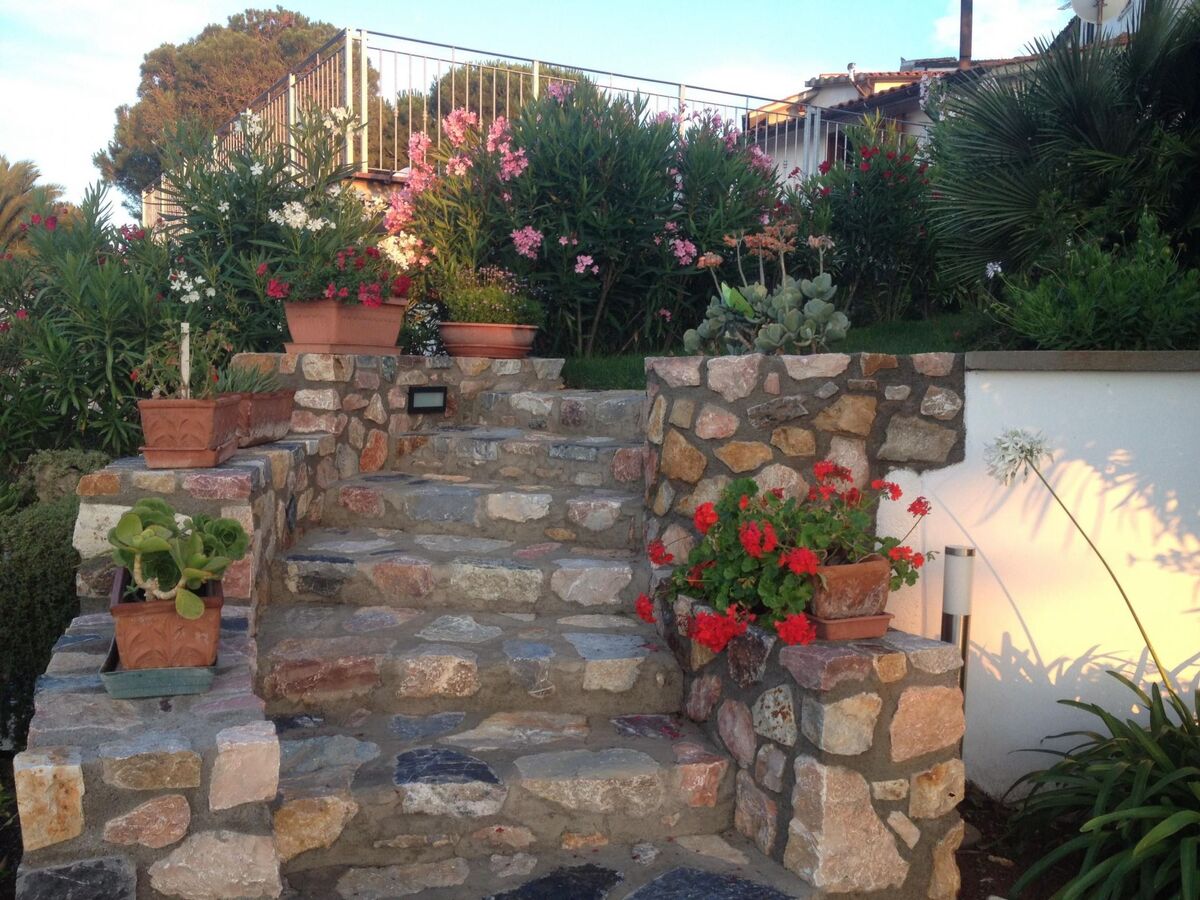 Appartement Capoliveri vue mer, terrasse et grill - Photo 24