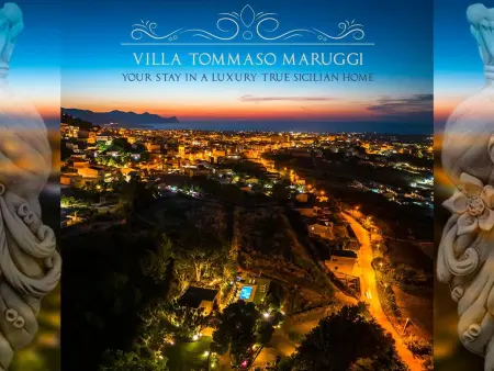Villa Tommaso Maruggi, 4 chambres, piscine et jacuzzi à Alcamo : photo 2