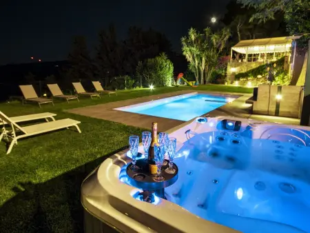 Villa Tommaso Maruggi, 4 chambres, piscine et jacuzzi à Alcamo : photo 15