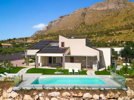 Location maison à Castellammare del Golfo, Villa mit Panoramablick auf das Meer, umgeben von der Natur