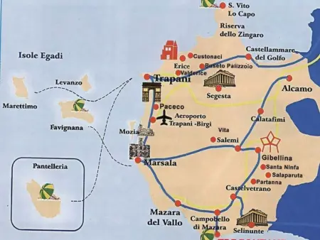 Die Perle Siziliens  mit Salz-Infiltrationspool, Maison 6 personnes à Campobello di Mazara - Photo 20
