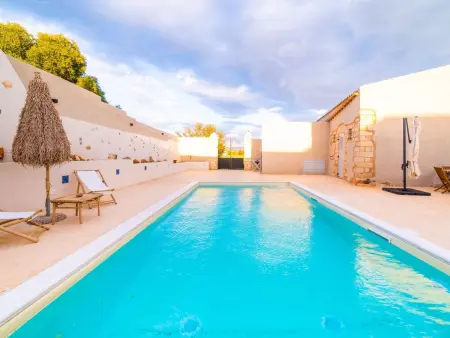 Location maison à Menfi, Zwei Einheiten, Luxus, Schwimmbad, Gemüsegarten