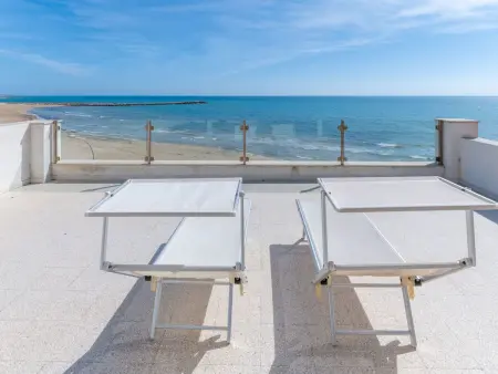 Location appartement à Scicli, in Donnalucata mit Grill und Terrasse