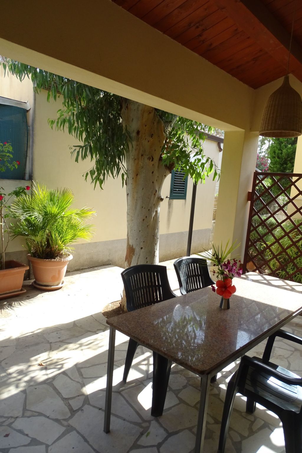 Bungalow La Perla di Sicilia, terrasse face à la plage - Photo 4