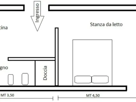 Mirriusa' Ferienhaus mit Jacuzzi, Maison 2 personnes à Calabernardo - Photo 12