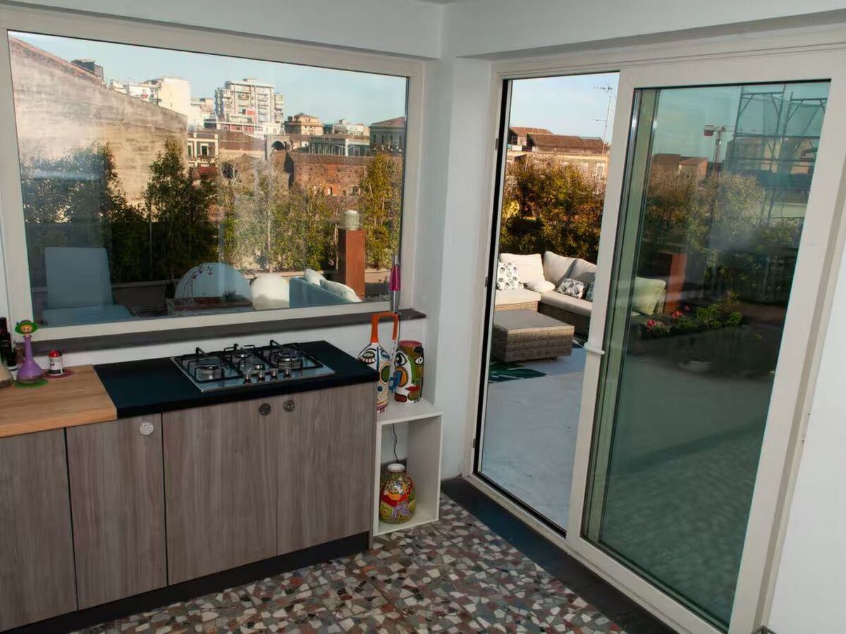 Appartement 12 pers. avec terrasse et vue Etna à Catania - Photo 8