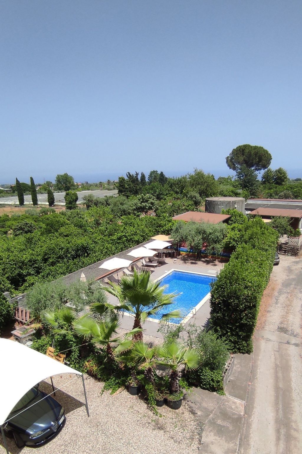Appartement Le Palme in Linera à Milo, piscine et vue mer - Photo 4