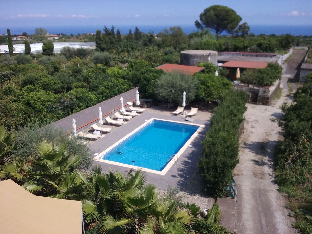 Appartement Le Palme in Linera à Milo, piscine et vue mer - Photo 27