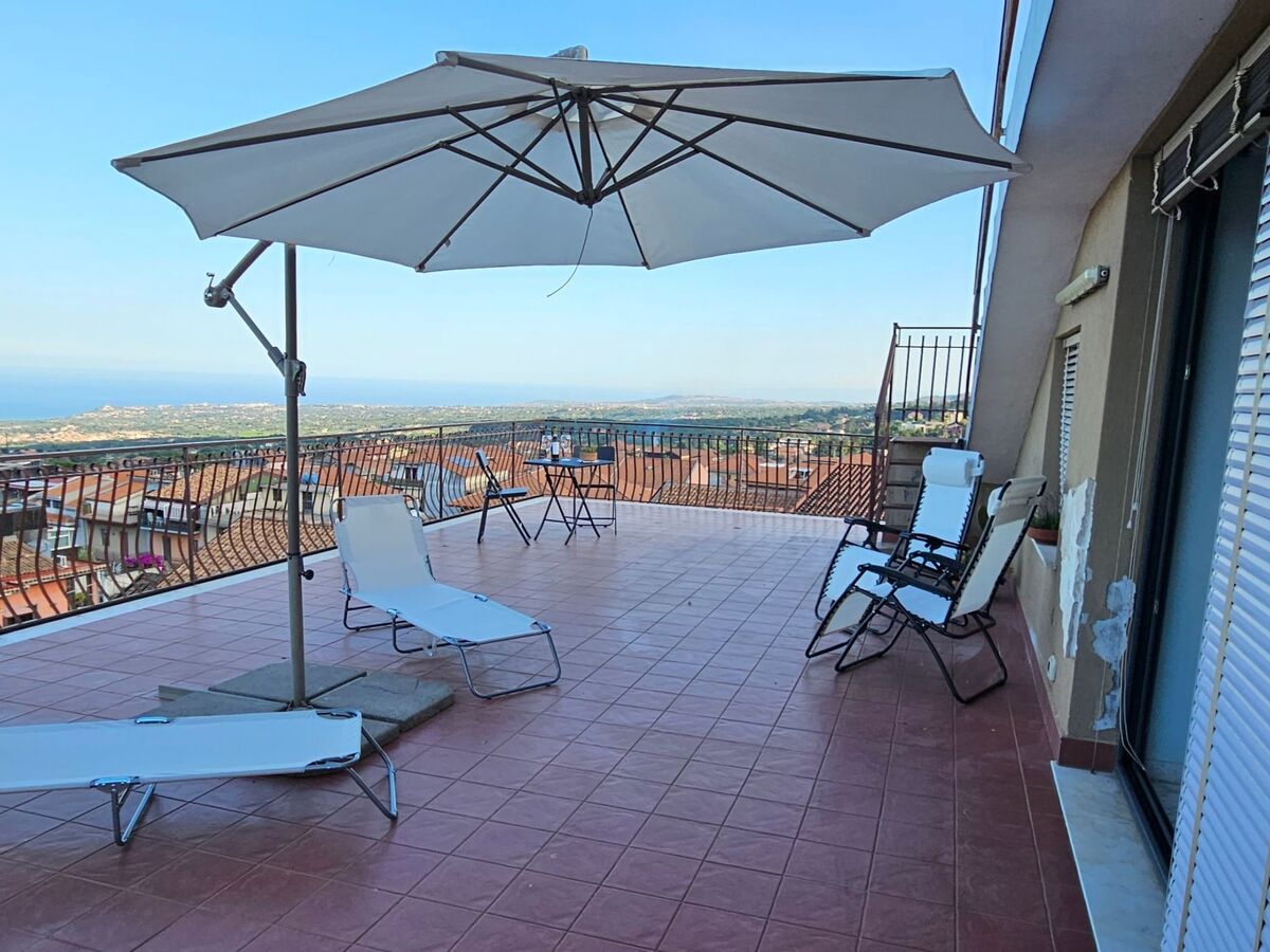 BellaVista, appartement 4 pers. vue Etna et côte ionienne - Photo 12
