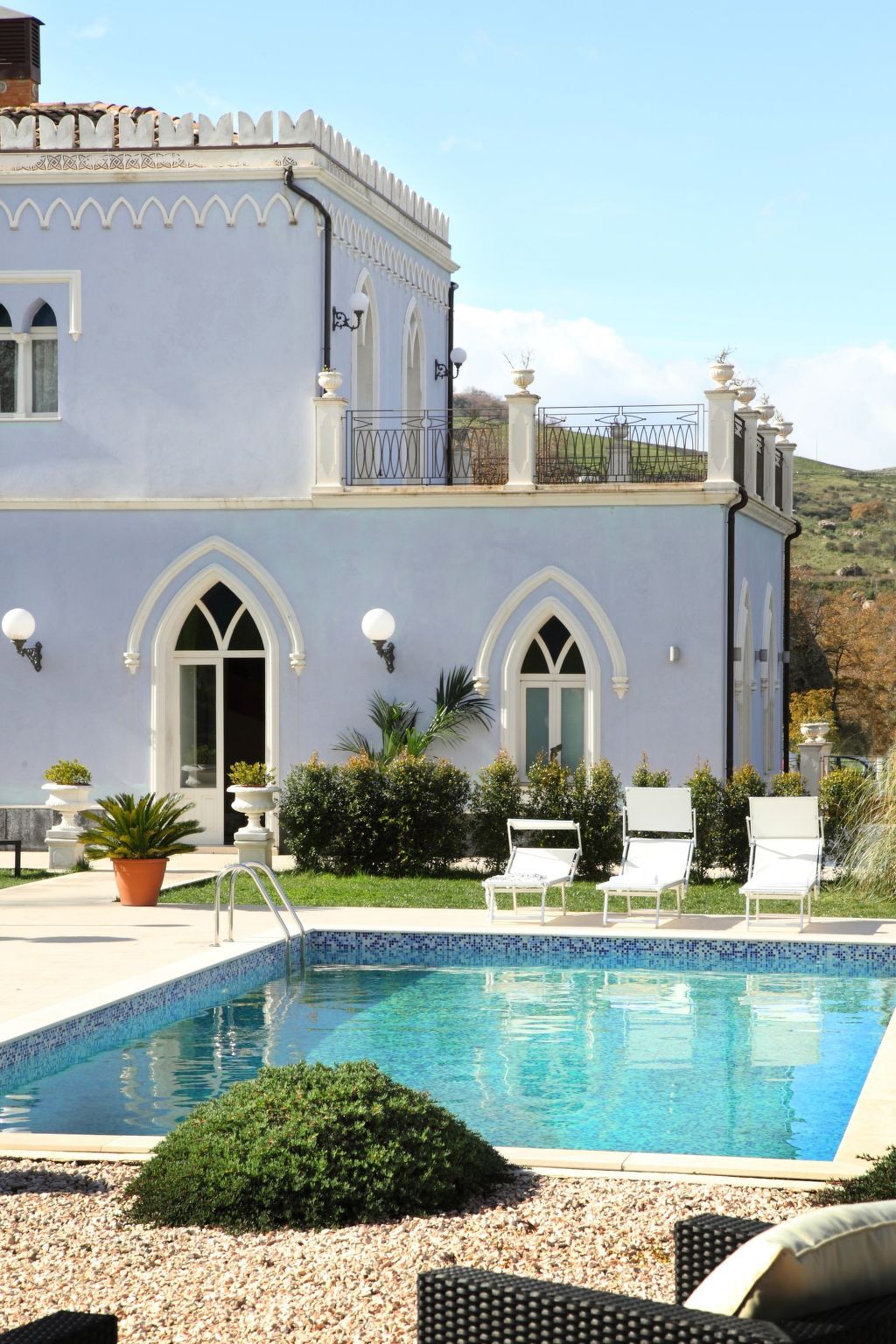 Villa noble 450 m² avec piscine privée, Francavilla di Sicilia - Photo 4