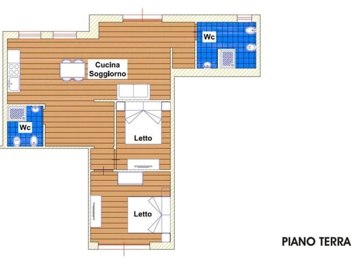 Villa Carlino Holiday - Appartement 5 pers., piscine privée - Photo 31