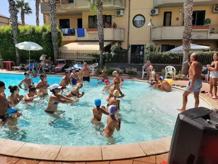 Location appartement à Mascali, Wohnung im ersten Stock der Residenz Antigua