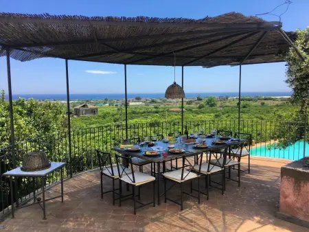 Location maison à Fiumefreddo, Cedar mit Wasserblick