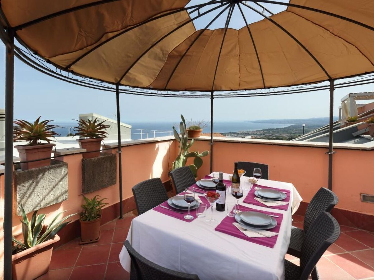 Penthouse Taormina - 4 chambres, terrasse, vue Etna - Photo 2