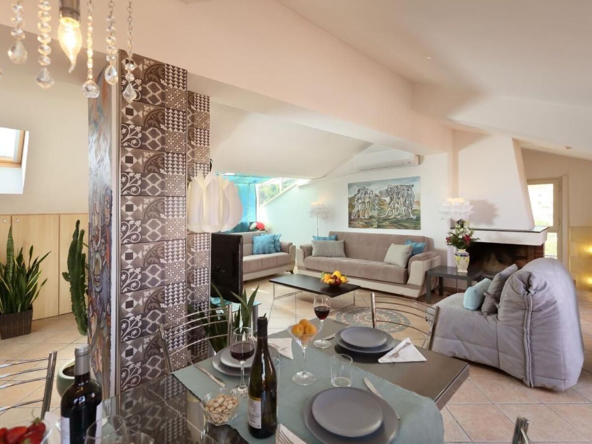 Penthouse Taormina - 4 chambres, terrasse, vue Etna - Photo 4