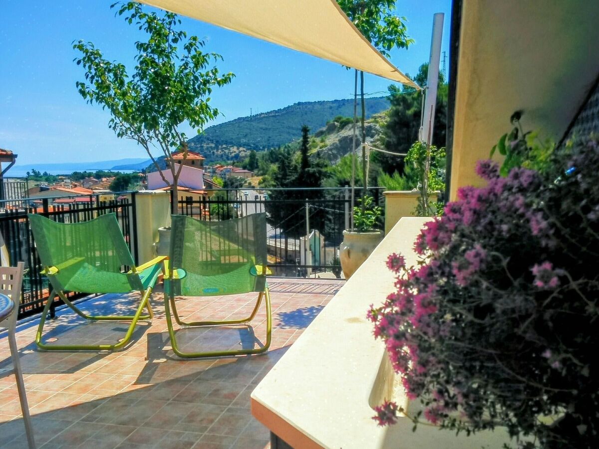 Appartement Luna Rossa, terrasse vue mer à Castel di Tusa - Photo 17