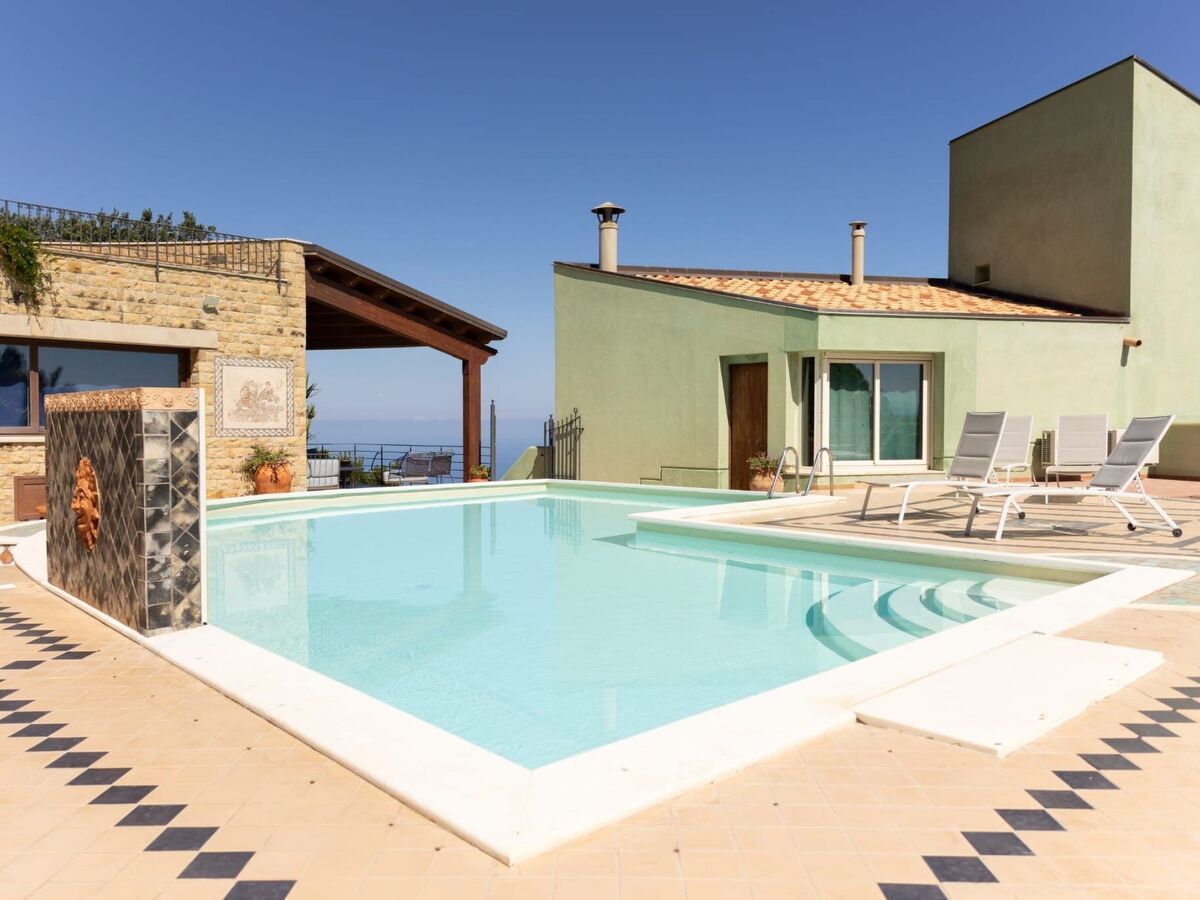 Villa Orizzonte, 10 pers., piscine et vue mer à Cefalù - Photo 6