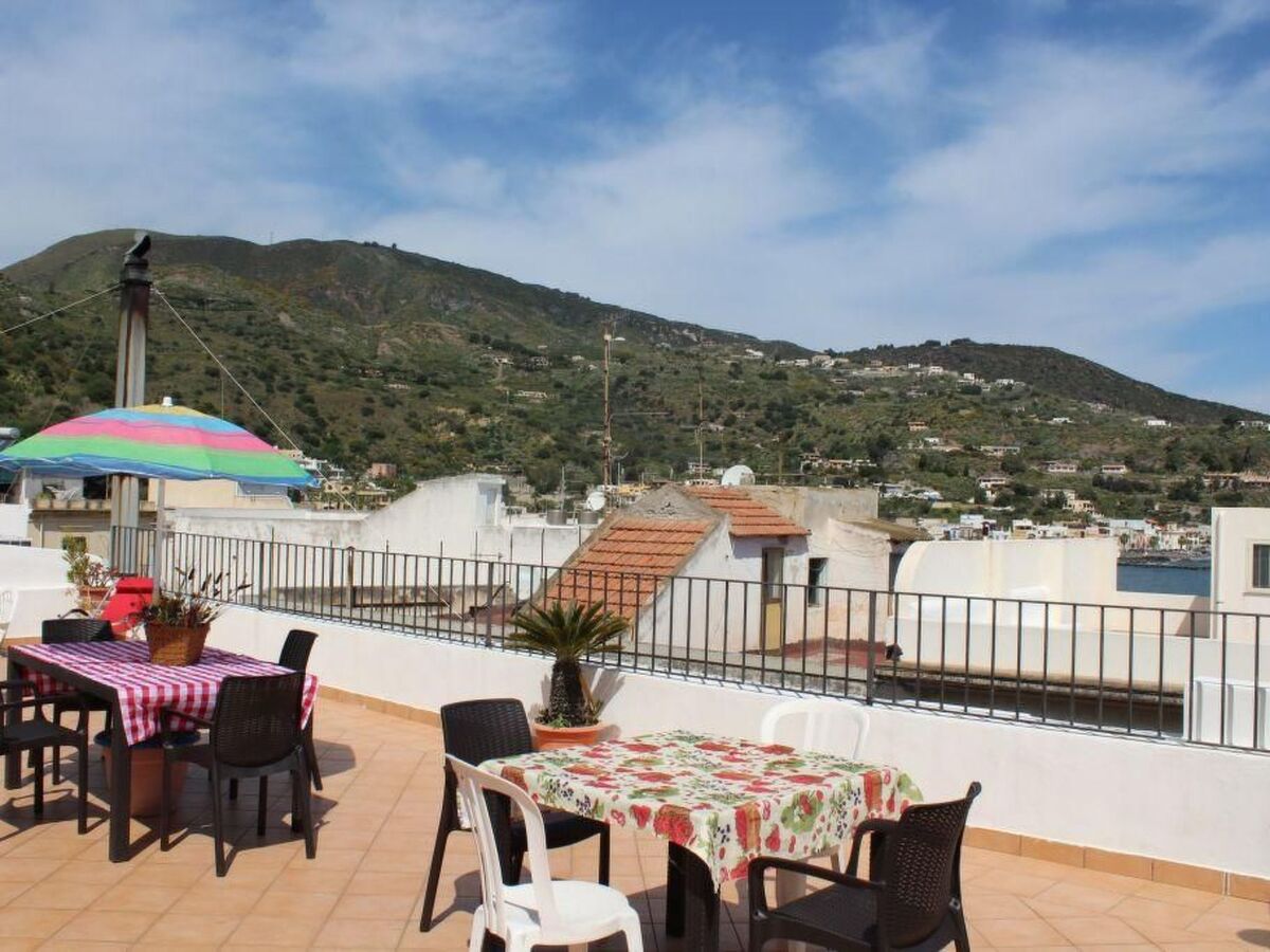 Studio Bartolo à Lipari, terrasse panoramique face à la mer - Photo 1