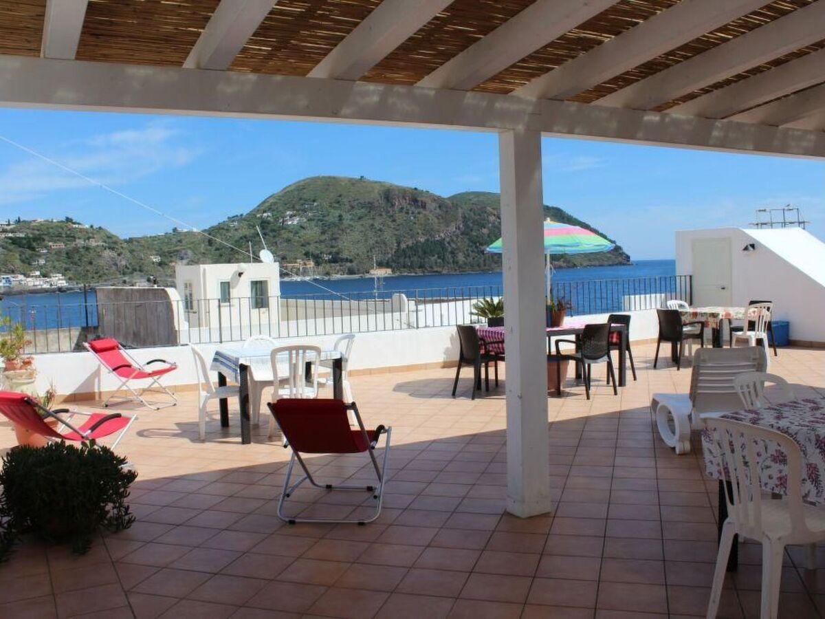 Studio Bartolo à Lipari, terrasse panoramique face à la mer - Photo 4