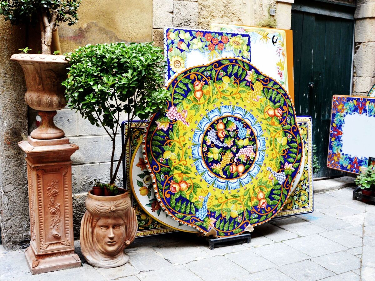 Chambre Rosa avec balcon à Caltagirone - Photo 26