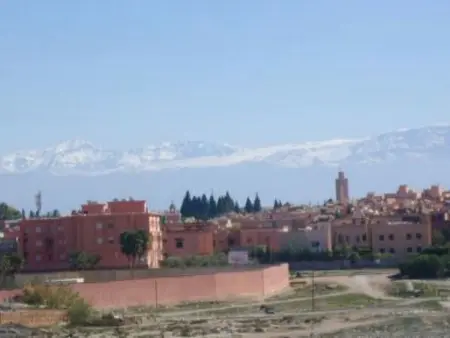 Appartement 2 chambres avec balcons et terrasse vue Atlas, Marrakech : photo 21