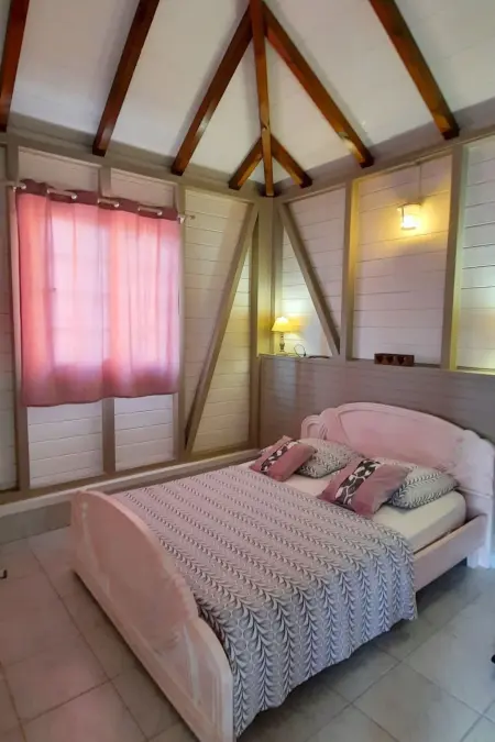 Bungalow 1 chambre avec terrasse, vue Montagne Pelée : photo 12