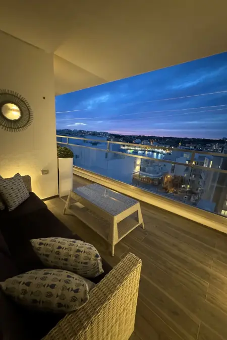 Location appartement à Marsascala, 4. Apartment mit 2 Schlafzimmern und Meerblick