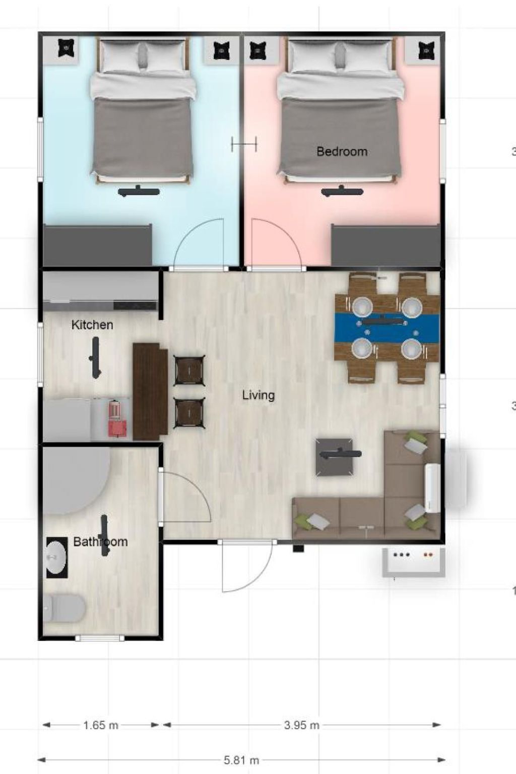 Maison 2 chambres avec terrasse et piscine commune à Lagos - Photo 16