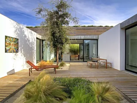 Villa design luxe sur les dunes, piscine chauffée : photo 2