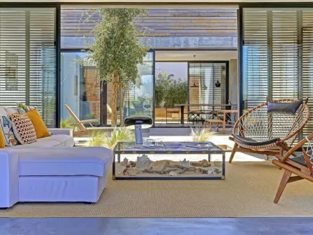 Villa design luxe sur les dunes, piscine chauffée : photo 6