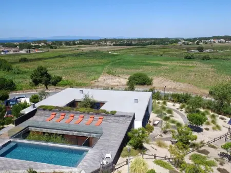 Villa design luxe sur les dunes, piscine chauffée : photo 35