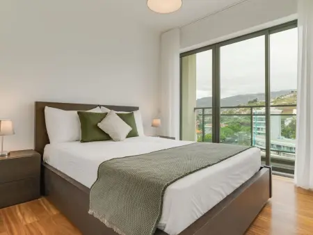 Appartement São Martinho avec piscine partagée, 500m plage : photo 14